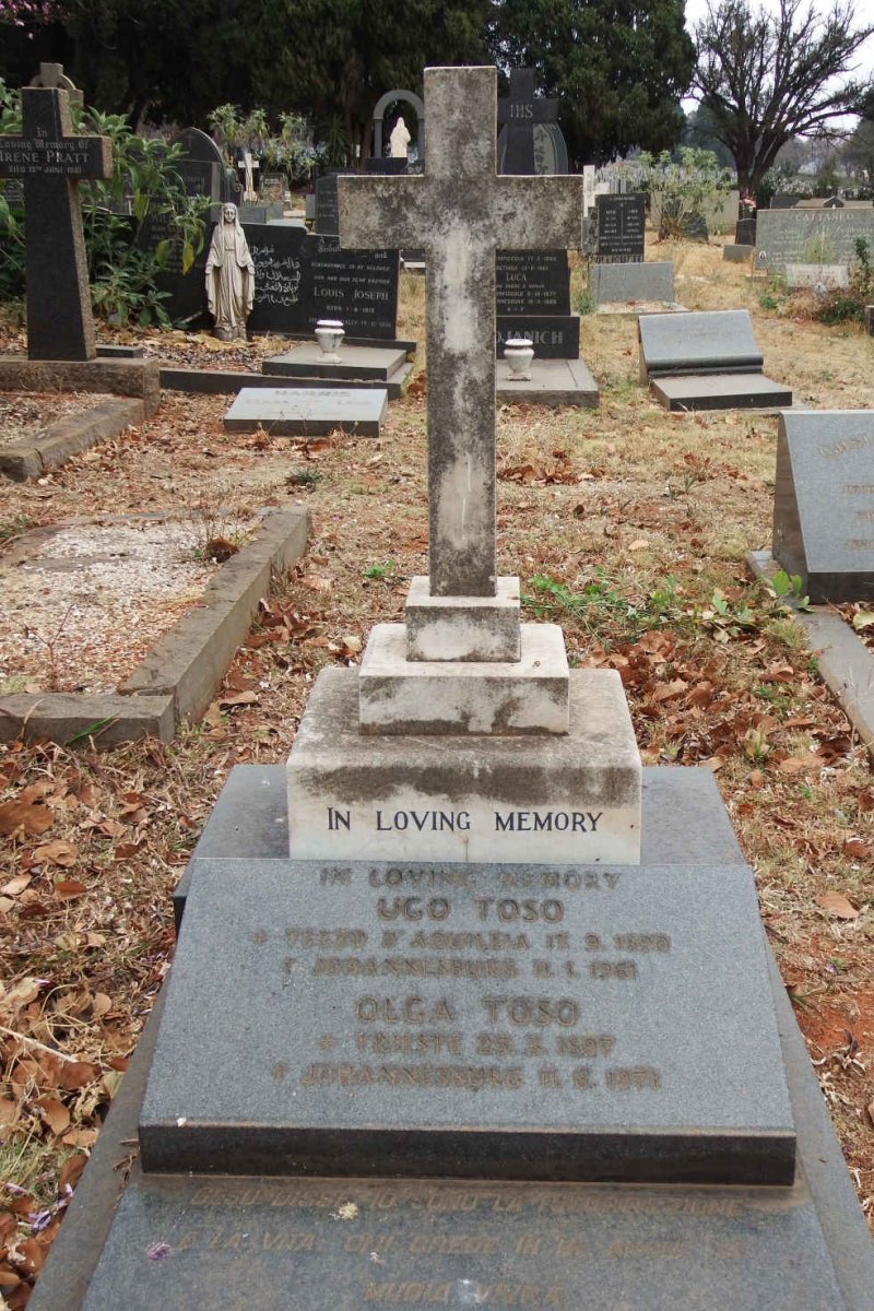 TOSO Ugo  1890-1961 &amp; Olga 1897-1971