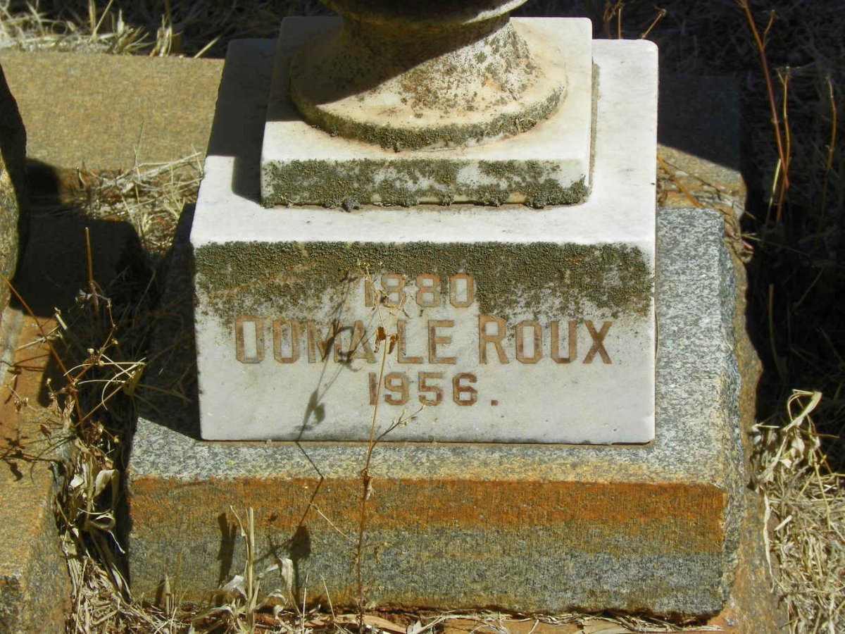 ROUX Ouma, le 1880-1956