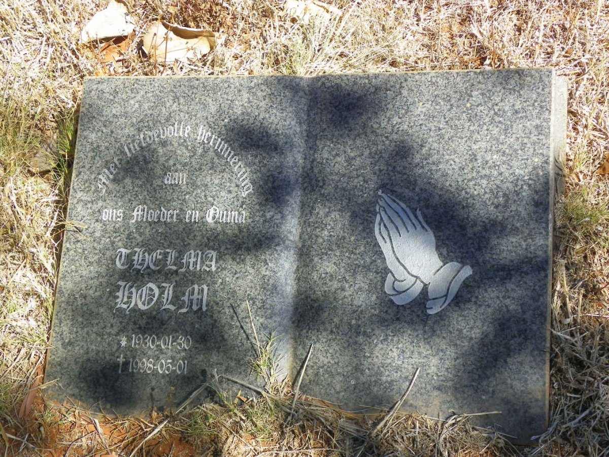 HOLM Thelma 1930-1998