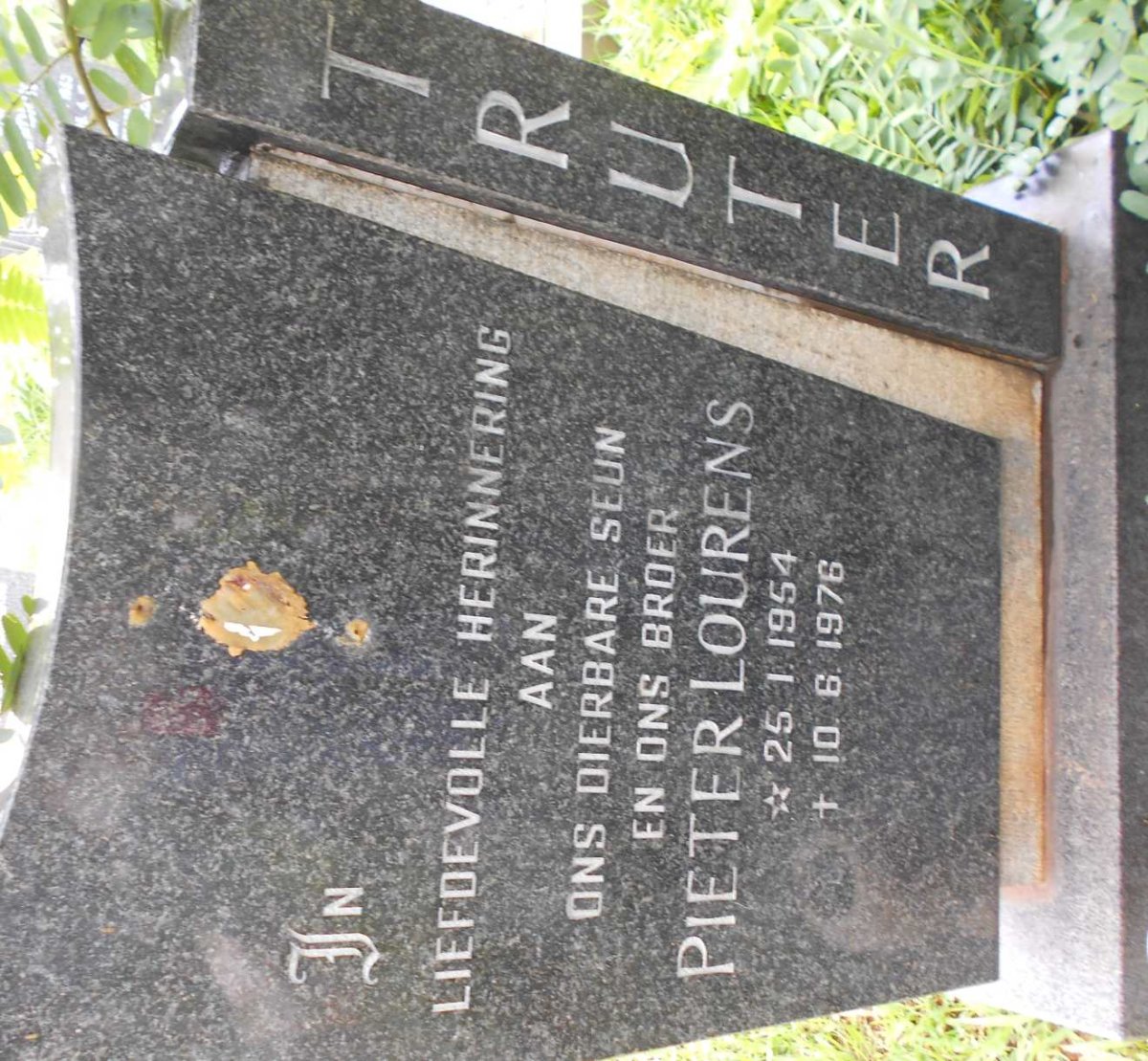 TRUTER Pieter Lourens 1954-1976
