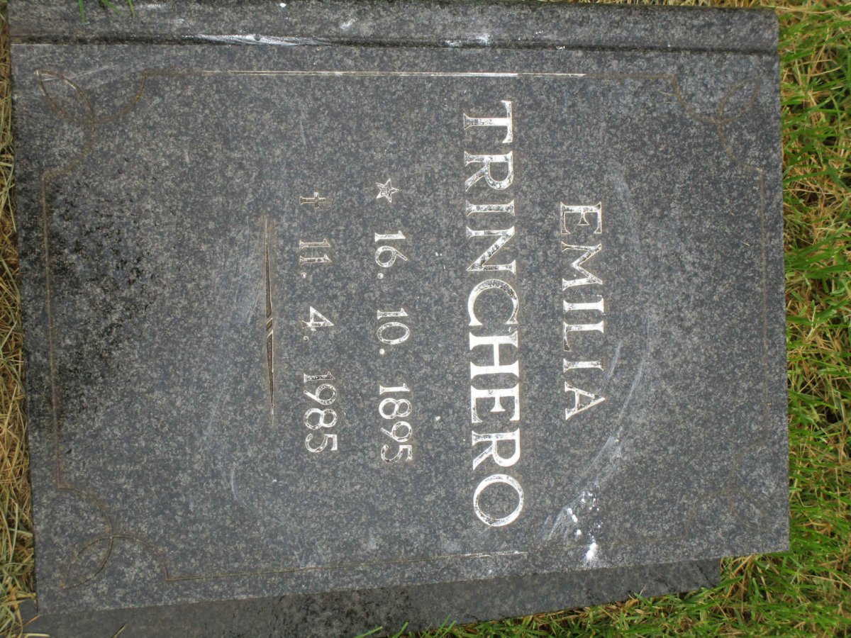 TRINCHERO Emilia 1895-1985