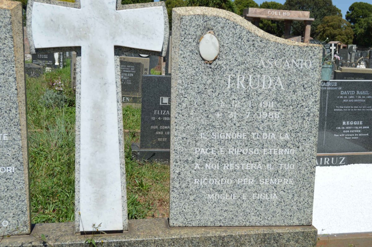 TRUDA Ascanio 1911-1988 :: TRUDA Vincenzo 1948-1983