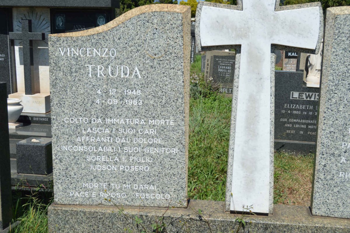 TRUDA Ascanio 1911-1988 :: TRUDA Vincenzo 1948-1983