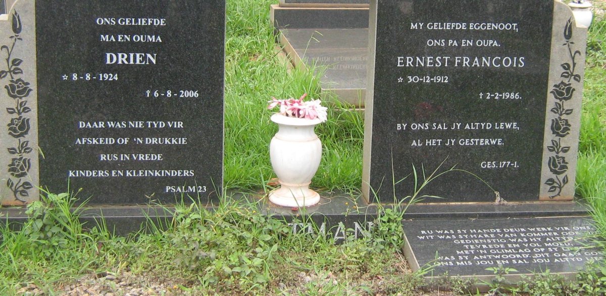 TRAUTMANN Ernest Francois 1912-1986 &amp; Drien 1924-2006