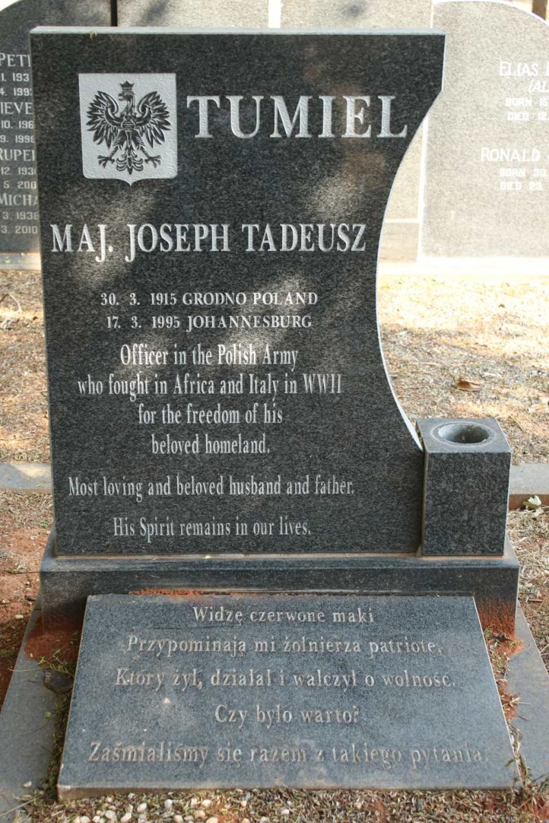 TUMIEL Joseph Tadeusz 1915-1995