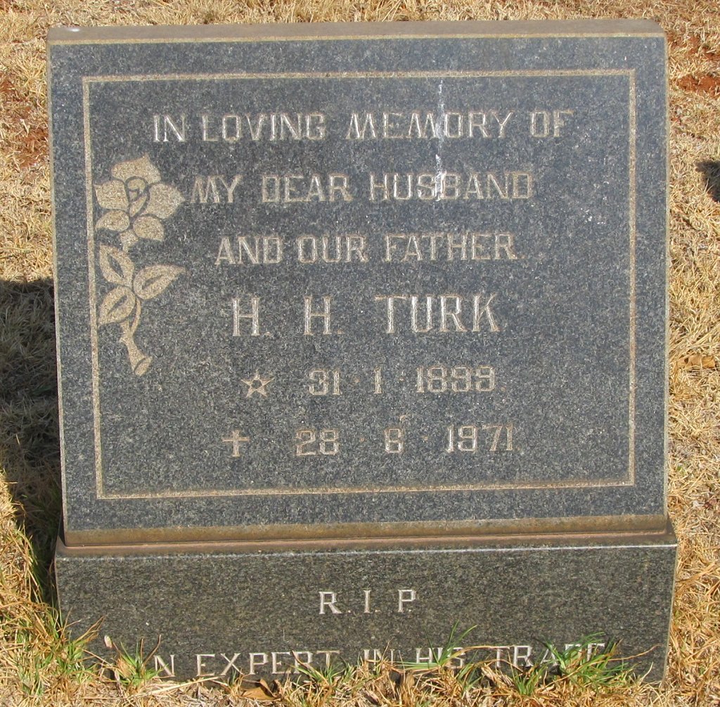 TURK H.H. 1899-1971