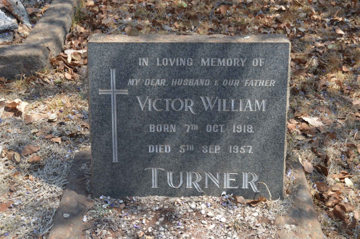 TURNER Victor William 1918-1957
