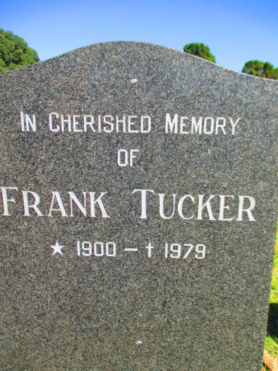 TUCKER Frank 1900-1979
