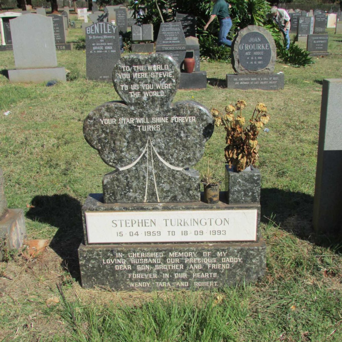 TURKINGTON Stephen 1959-1993