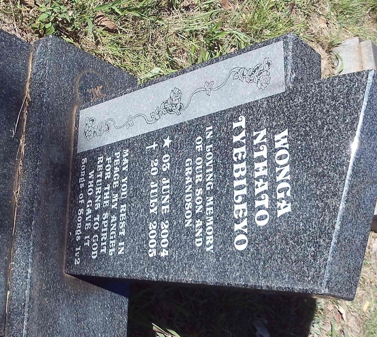 TYEBILEYO Wonga Nthato 2004-2005