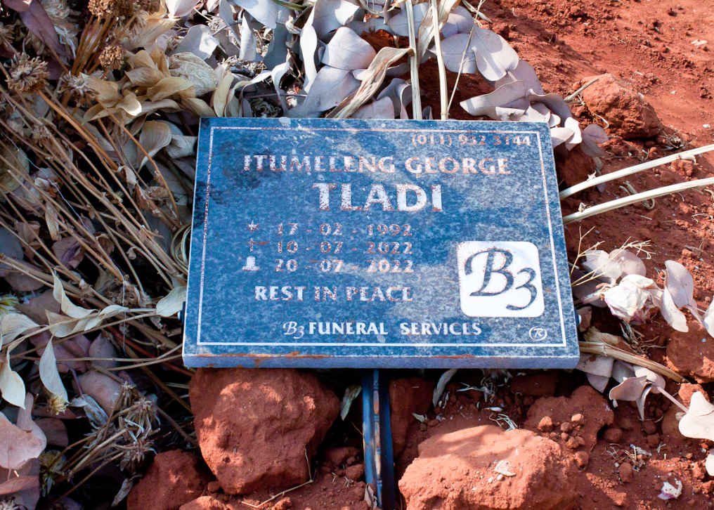 TLADI Itumeleng George 1992-2022
