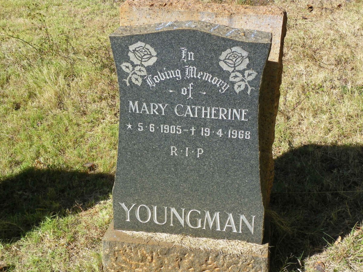 YOUNGMAN Mary Catherine 1905-1968