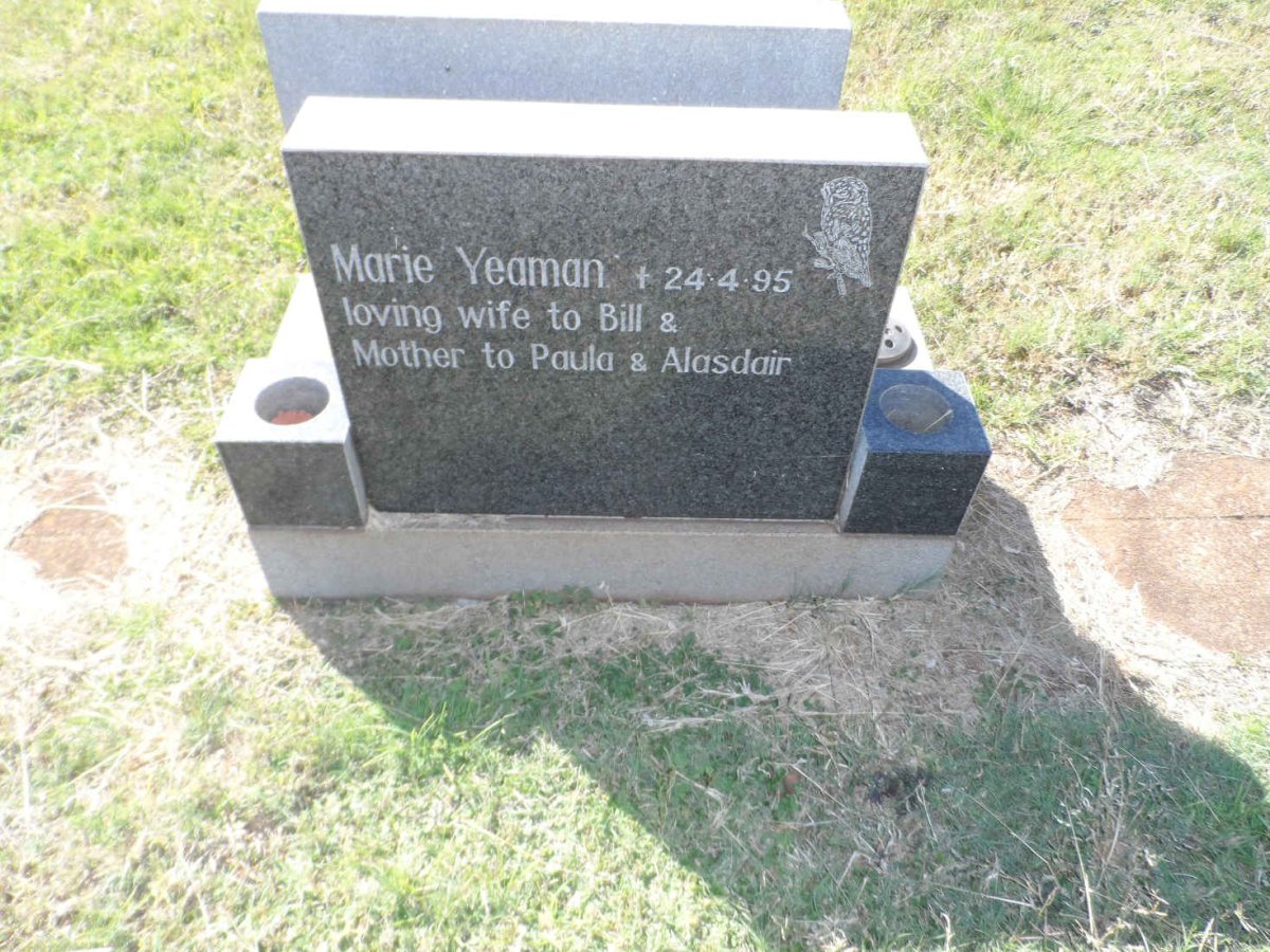 YEAMAN Marie -1995