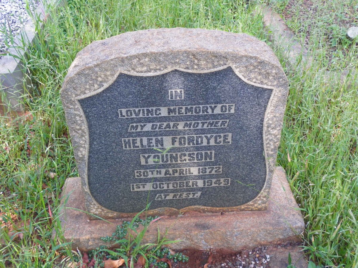 YOUNGSON Helen Fordyce 1872-1949