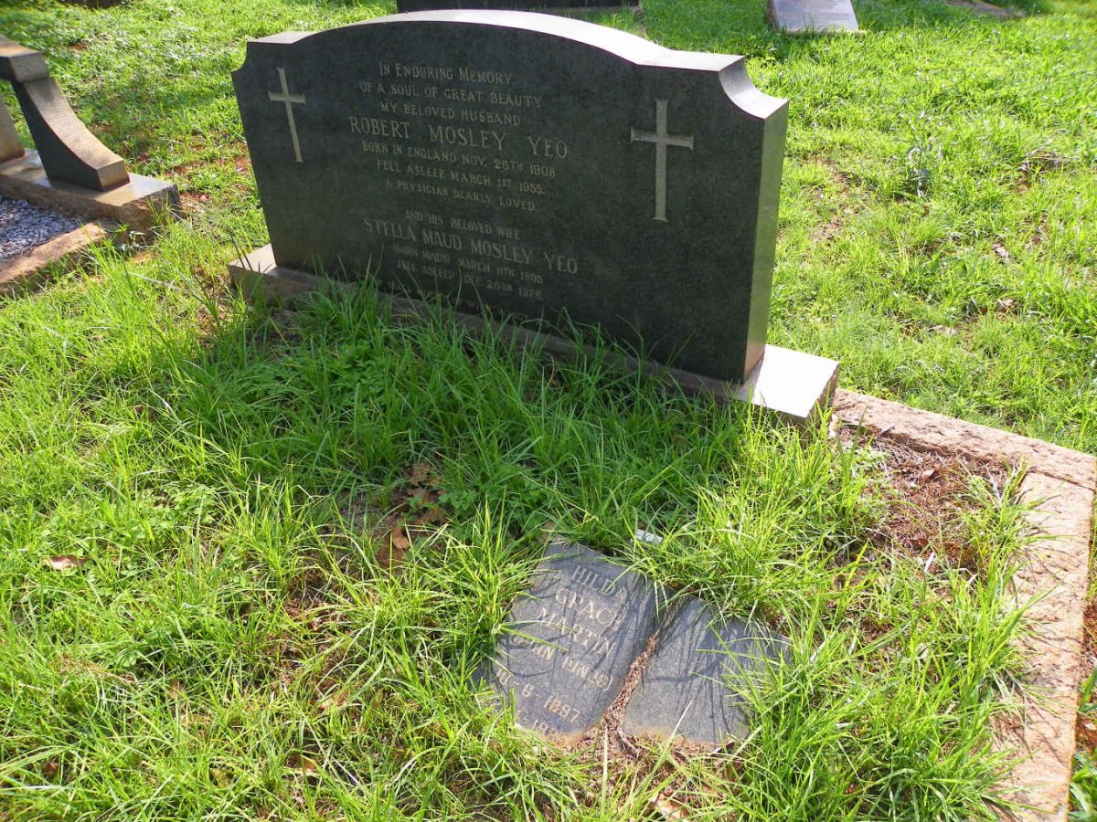 YEO Robert, MOSLEY 1908-1955 &amp; Stella Maud HINDS 1895-1976 :: MARTIN Hilda Grace nee HINDS 1897-1985
