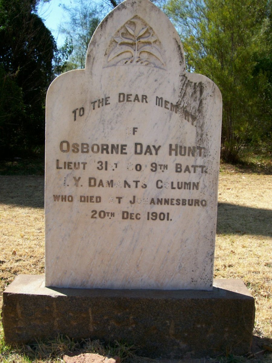 HUNT Osborne Day -1901