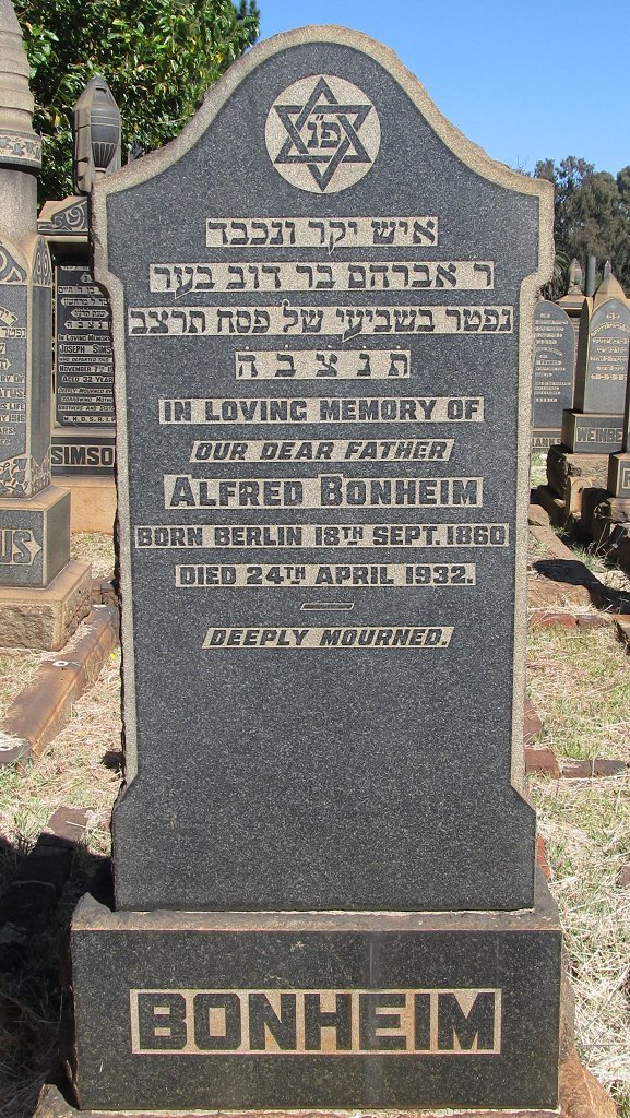 BONHEIM Alfred 1860-1932