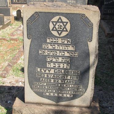 GOLDBERG Levy -1918