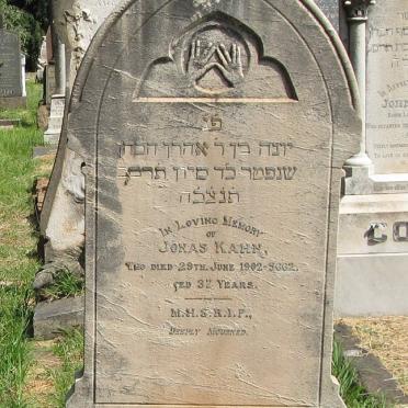 KAHN Jonas -1902