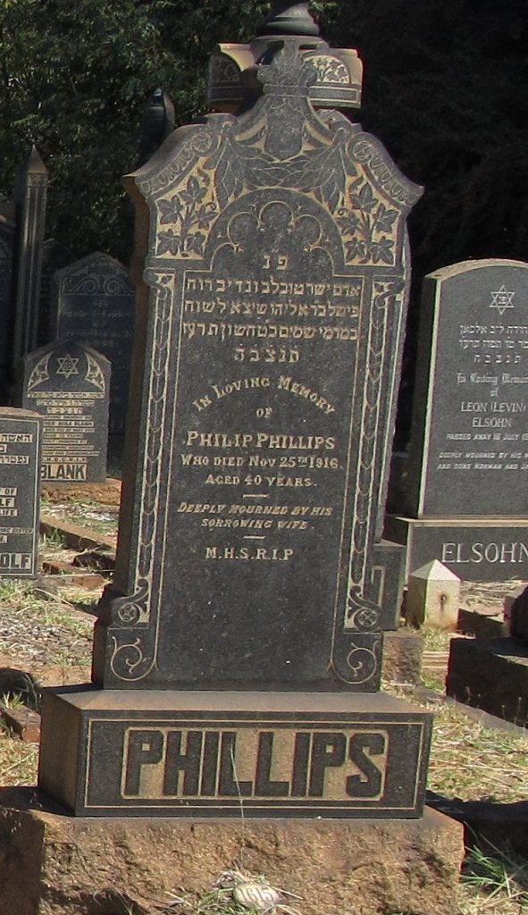 PHILLIPS Philip -1916