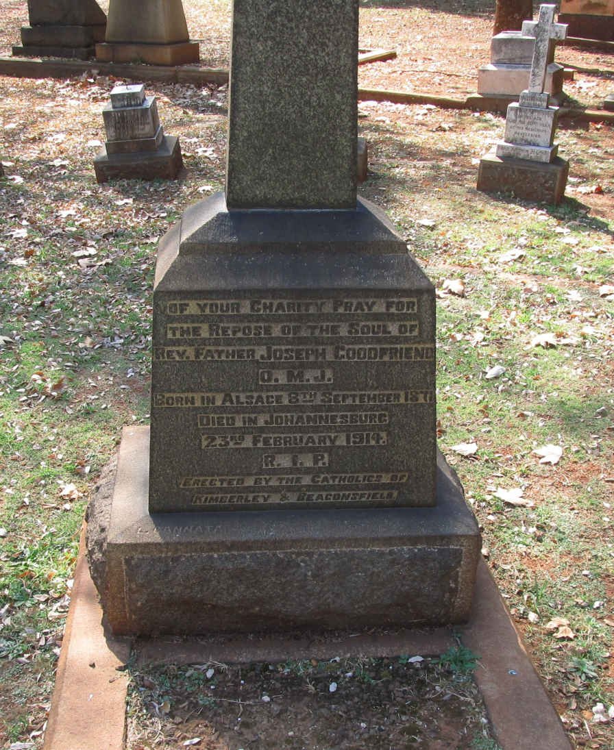 GOODFRIEND Joseph 1871-1914