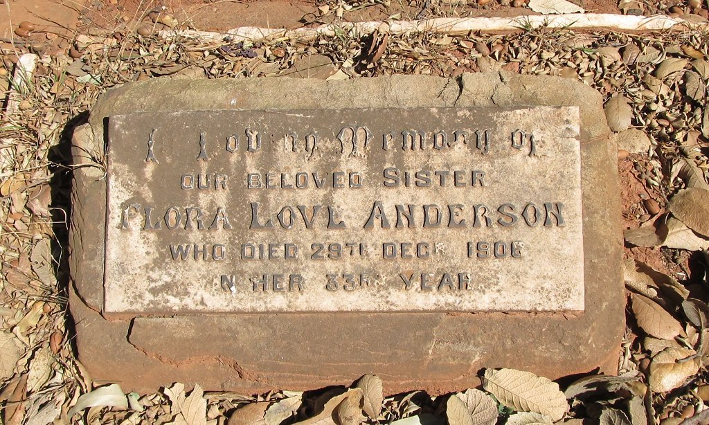 ANDERSON Flora Love -1906