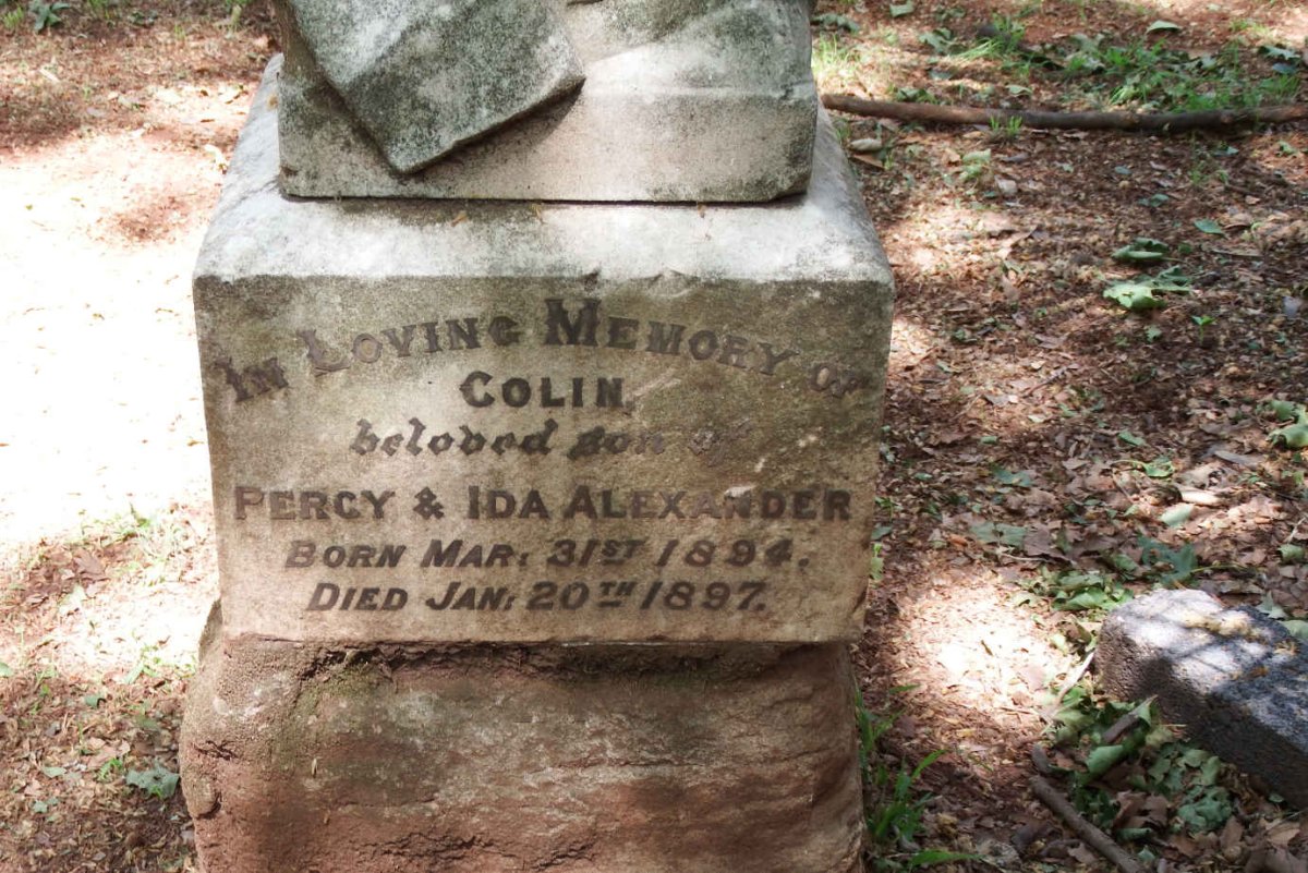 ALEXANDER Colin 1894-1897