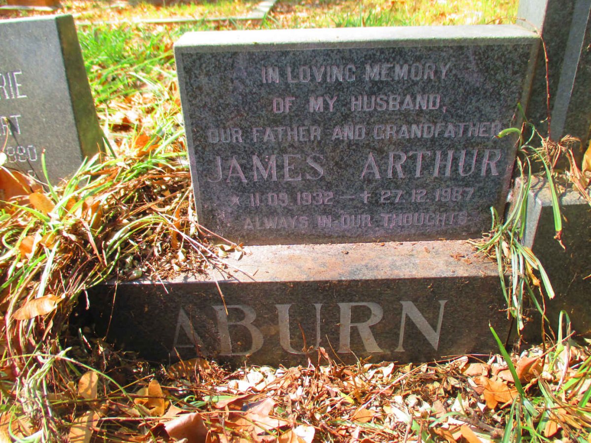 ABURN James Arthur 1932-1987