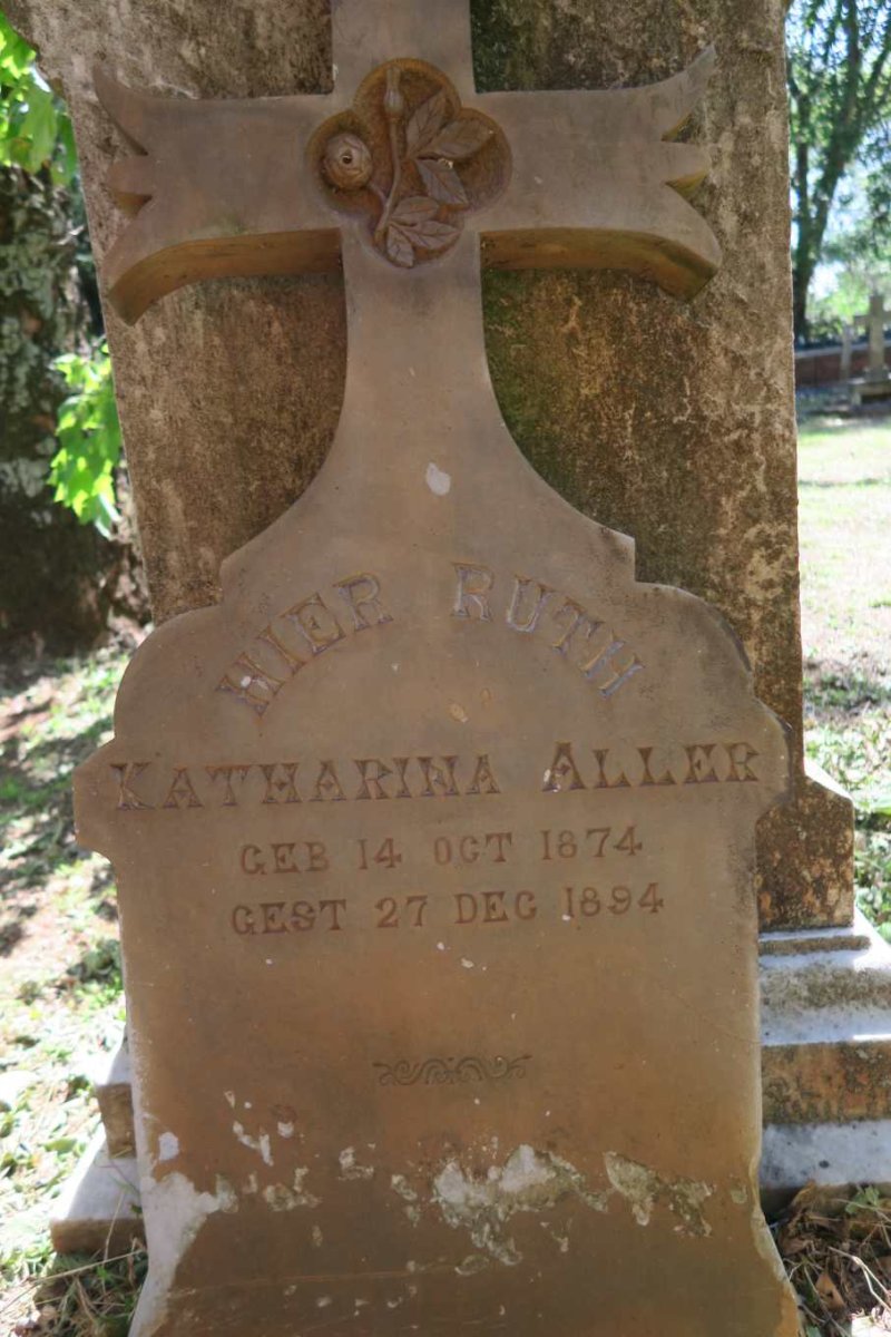ALLER Katharina 1874-1894