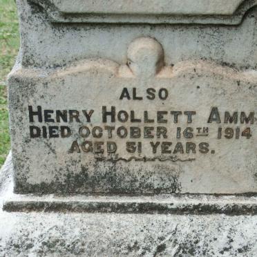 AMM Philip -1913 & Elizabeth F. -1894 :: AMM Henry Hollett -1914 :: AMM Owen Eric -1892_2
