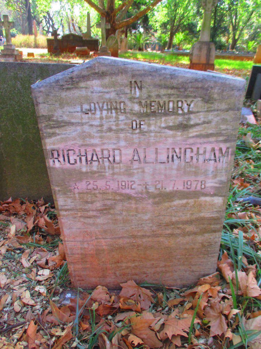 ALLINGHAM Richard 1912-1978