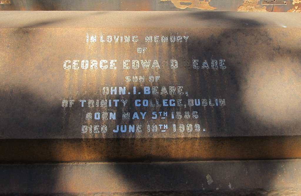 BEARE George Edward 1886-1909