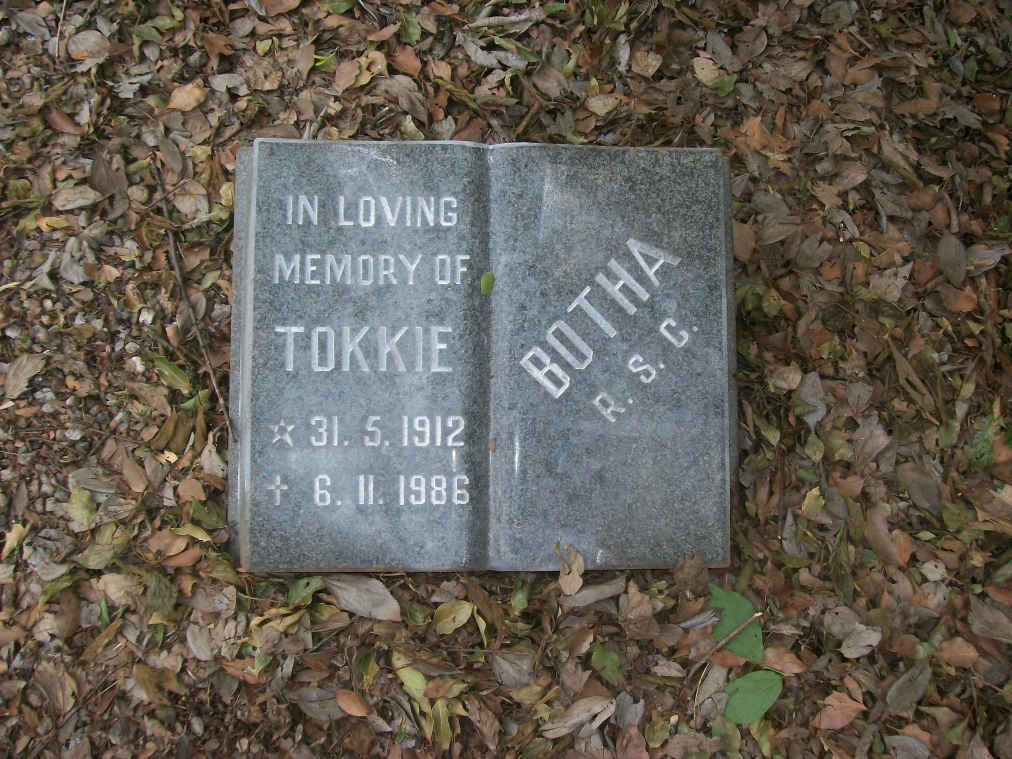 BOTHA R.S.C. 1912-1986
