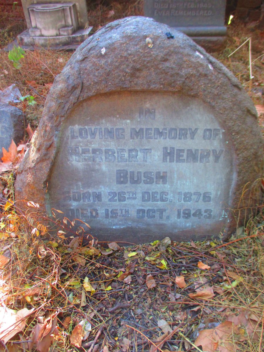 BUSH Herbert Henry 1876-1943