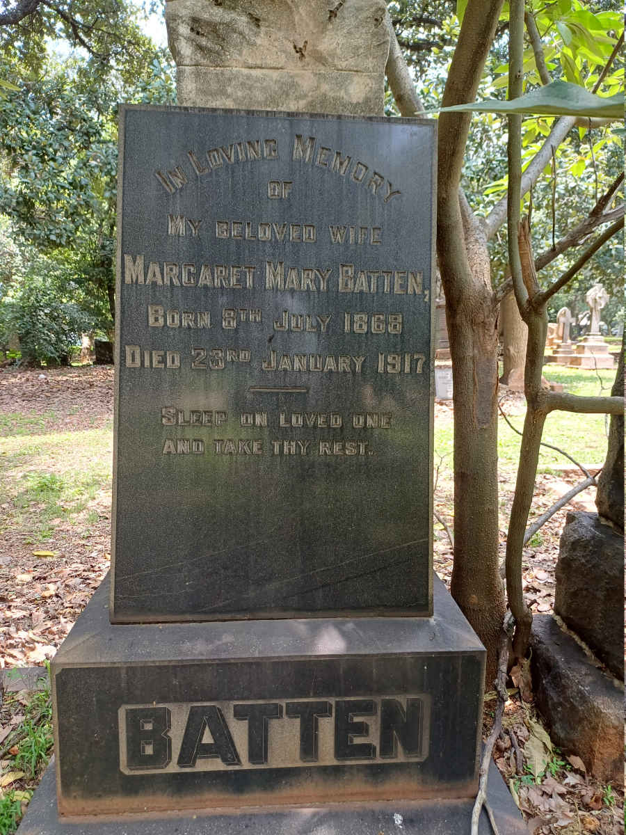 BATTEN William Henry -1926 & Margaret Mary 1868-1917 :: BATTEN Marie Patricia Josephine 1901-1903_3
