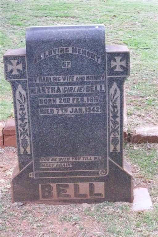 BELL Martha 1911-1942