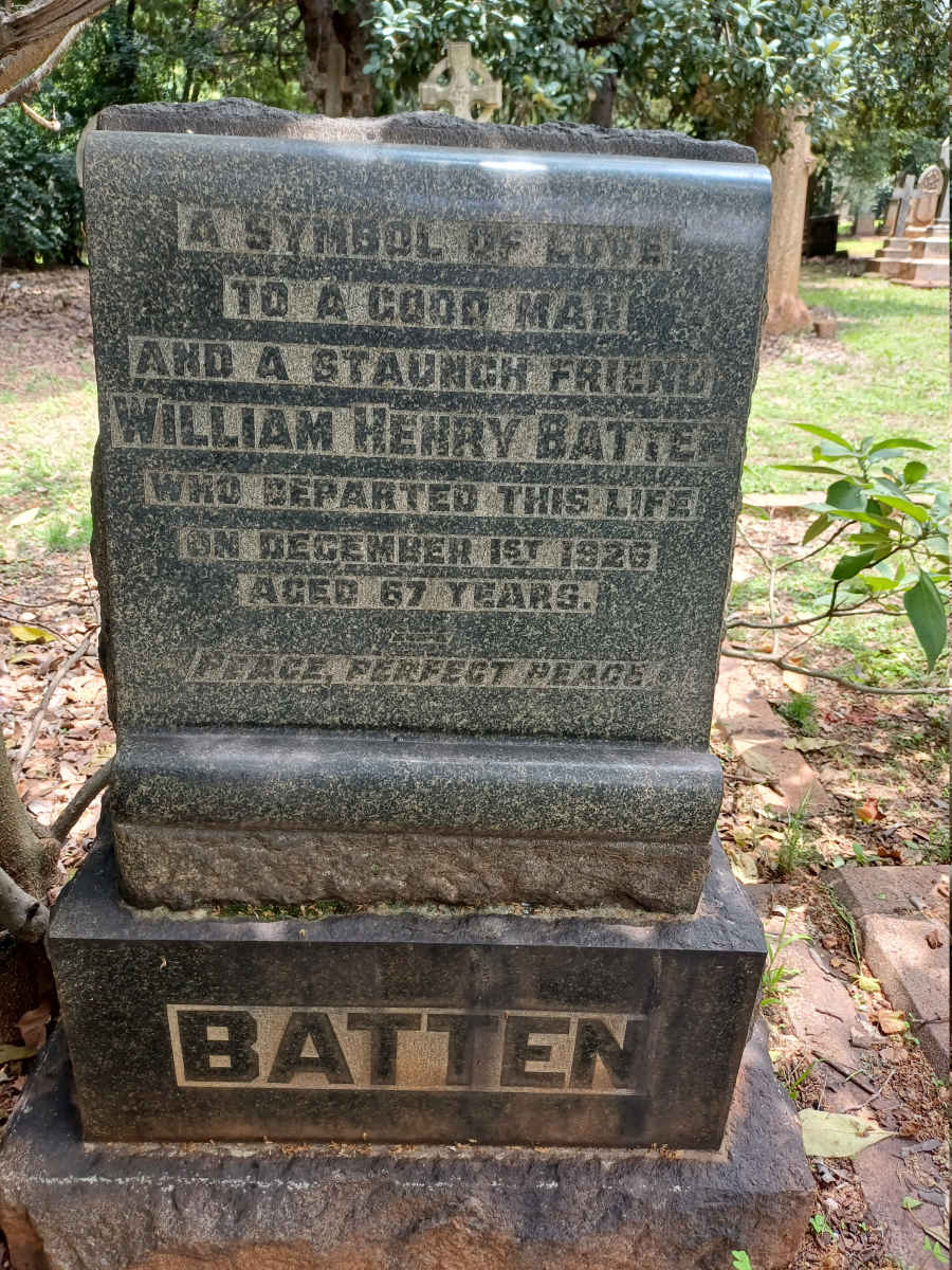 BATTEN William Henry -1926 & Margaret Mary 1868-1917 :: BATTEN Marie Patricia Josephine 1901-1903_2