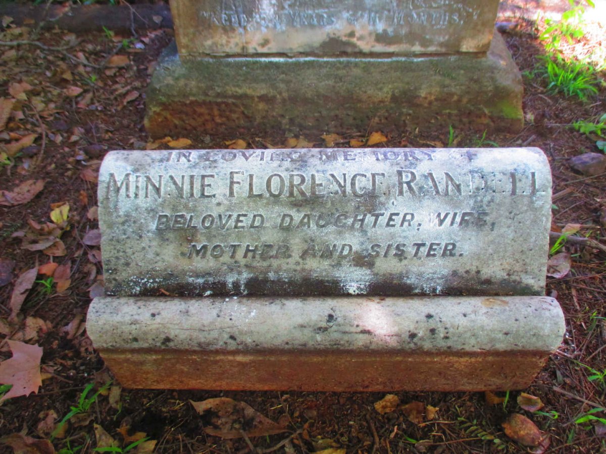 RANDELL Minnie Florence -1933