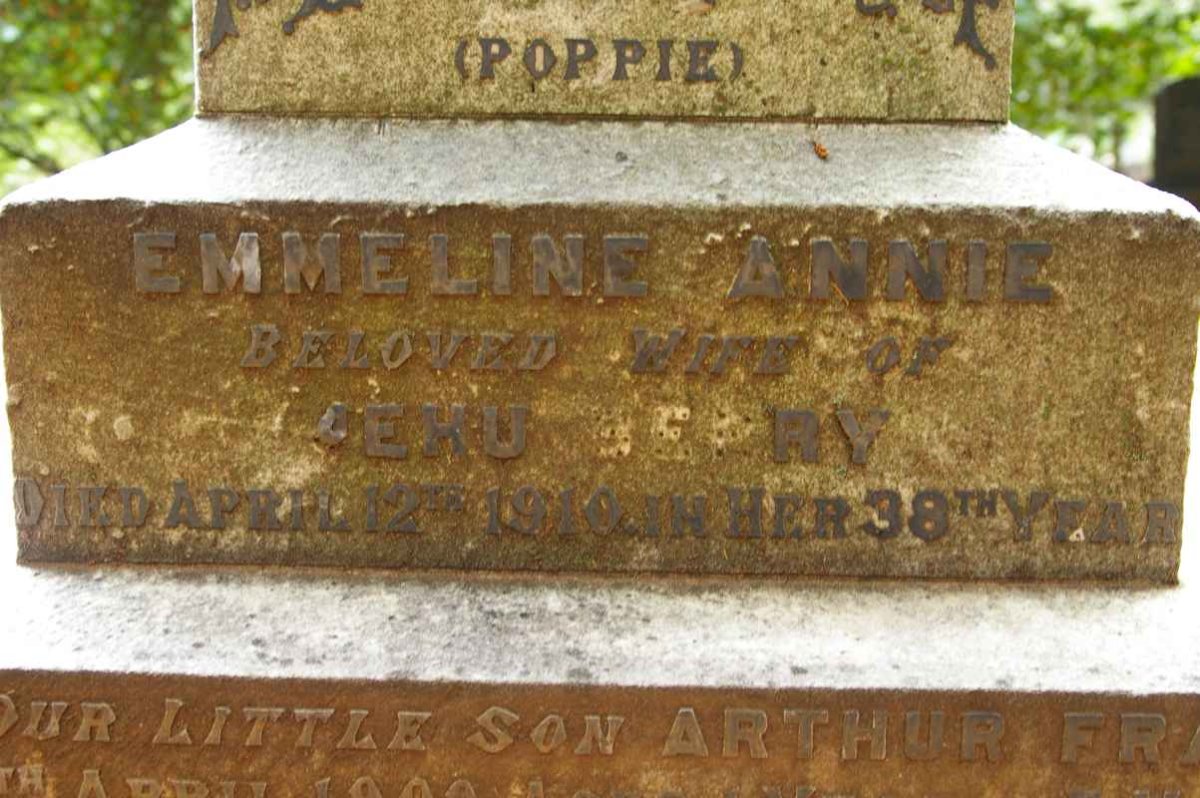 BERRY Emmeline Annie -1910 :: BERRY Arthur Francis -1909