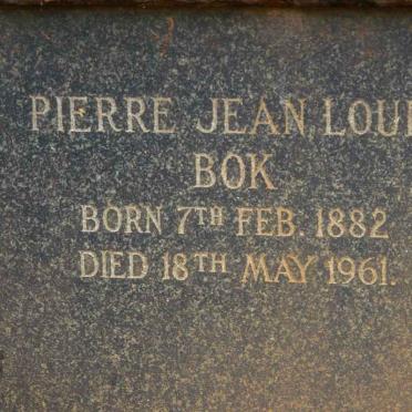 BOK Pierre Jean Louis 1882-1961