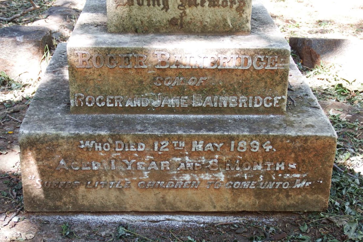 BAINBRIDGE Roger -1894