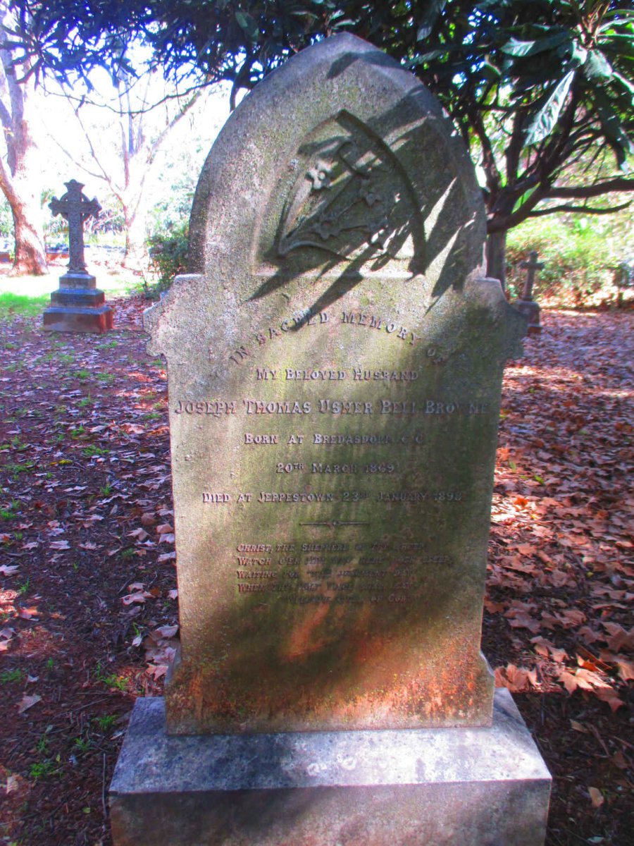 BROWNE Joseph Thomas Usher Bell 1869-1898