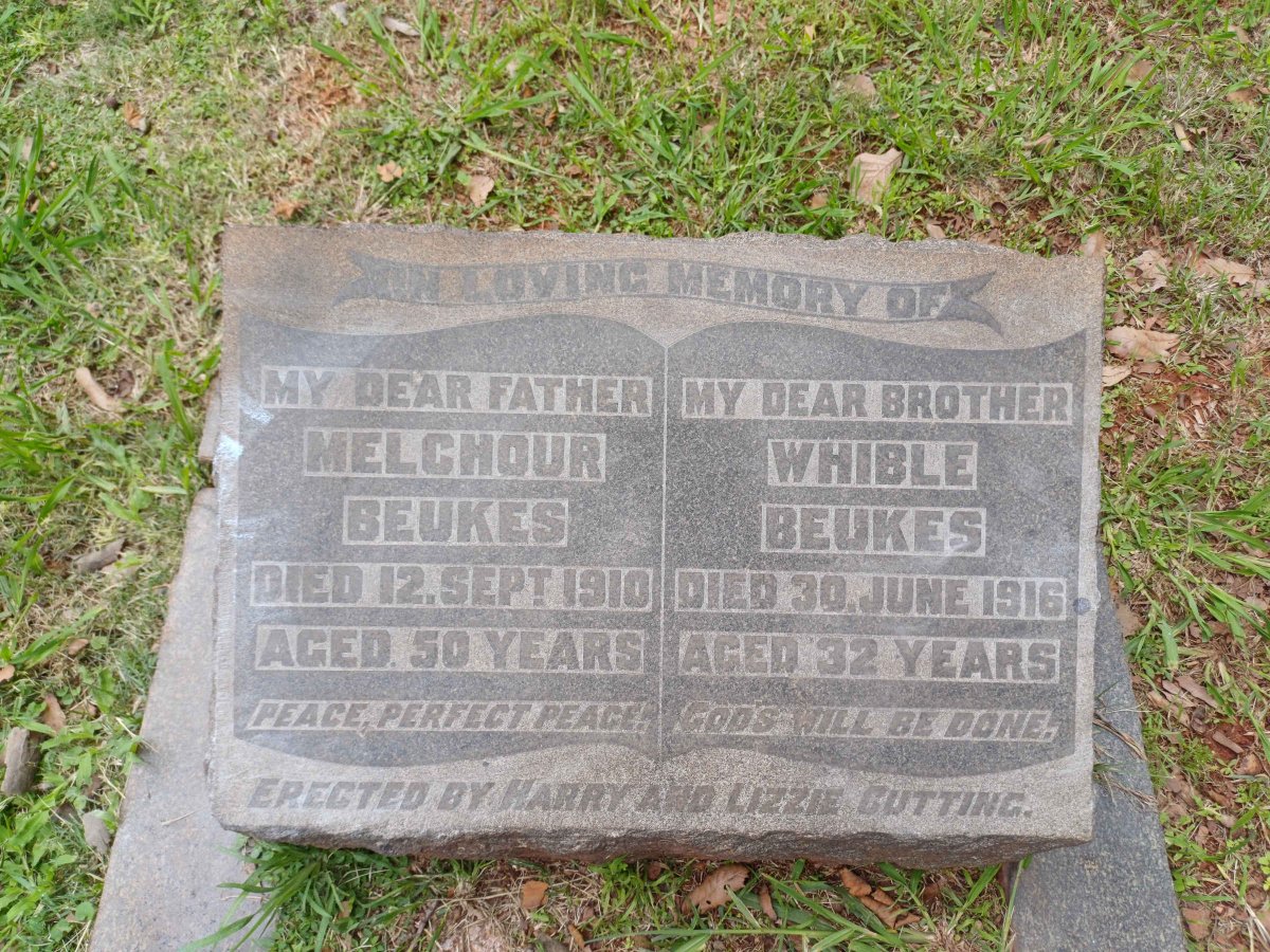 BEUKES Melchour -1910 :: BEUKES Whible -1916