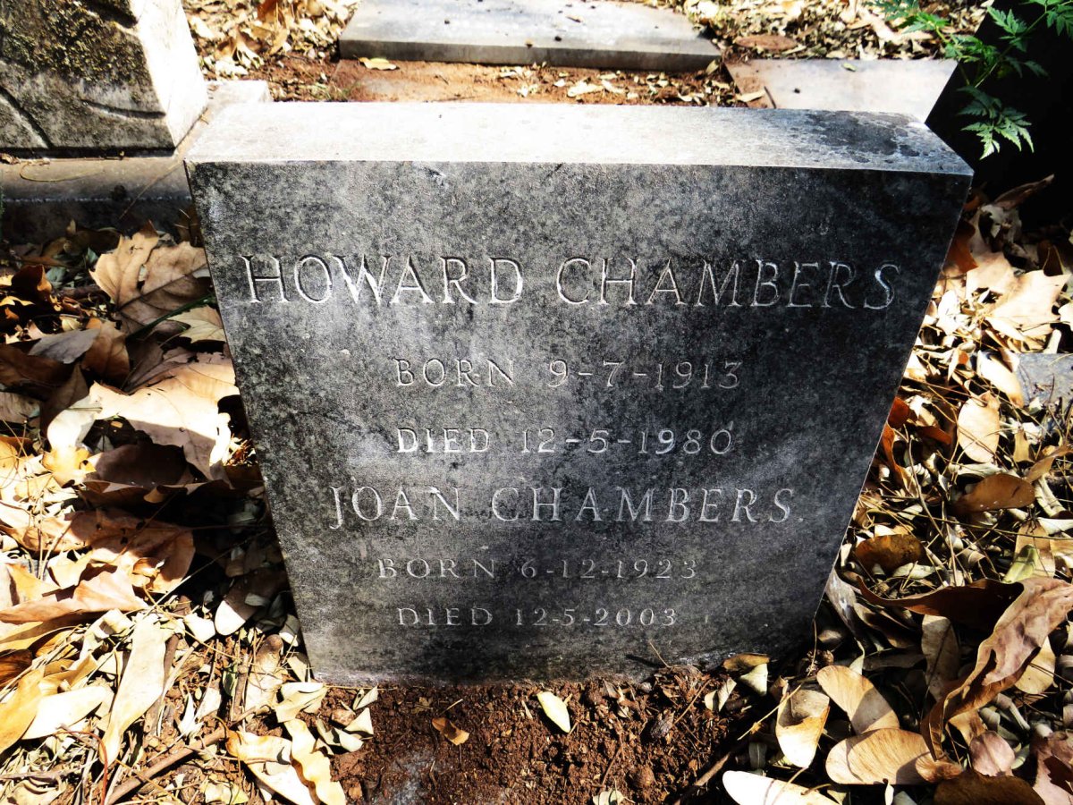 CHAMBERS Howard 1913-1980 &amp; Joan 1923-2003