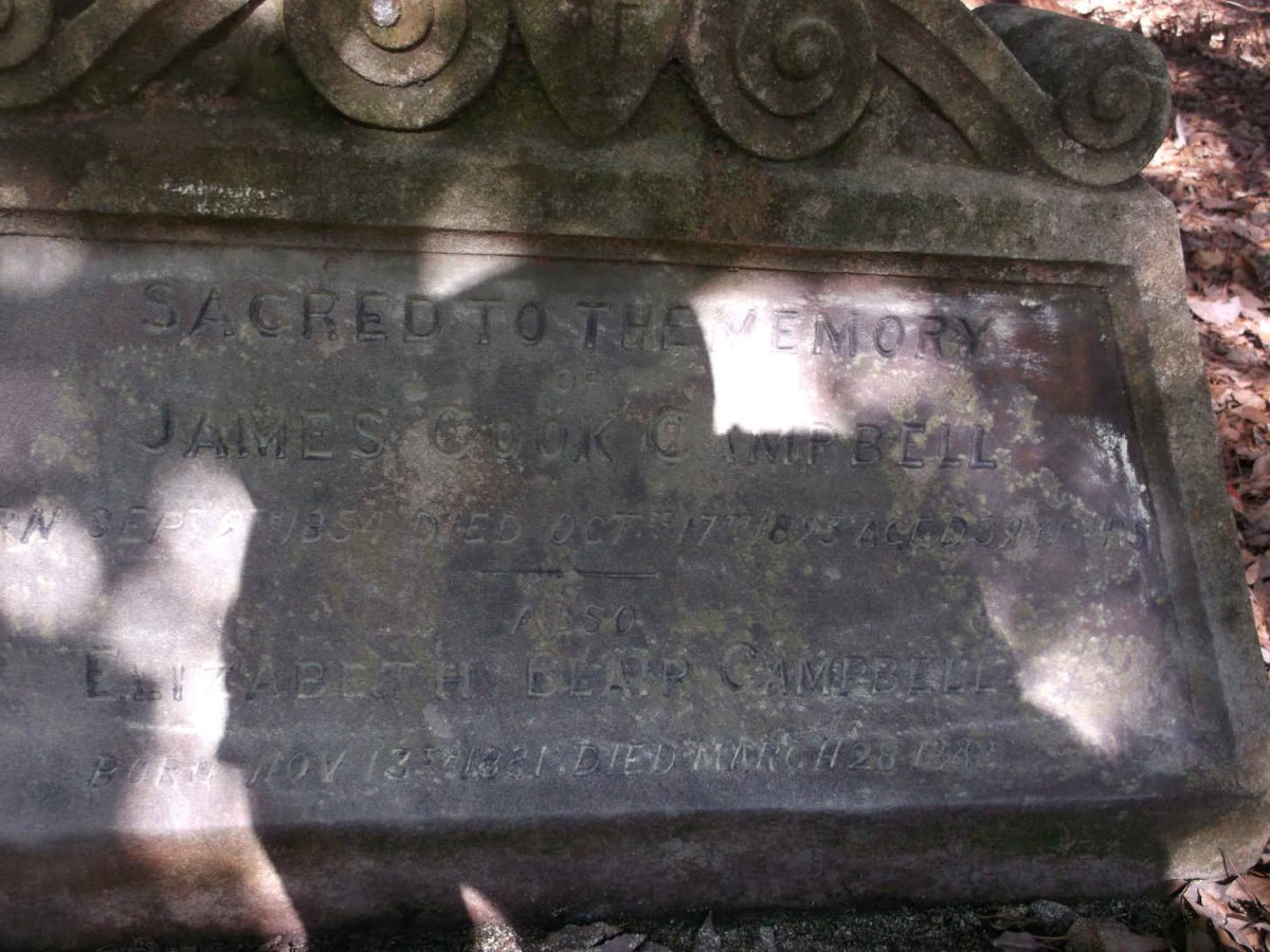 CAMPBELL Elizabeth Blair 1821-1882 :: CAMPBELL James Cook 1854-1893 