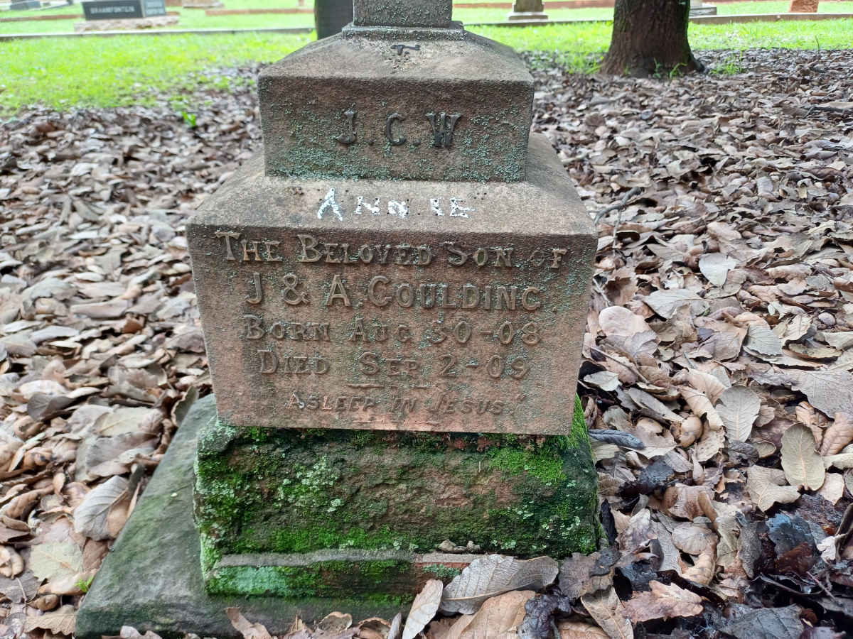 COULDING J.C.W. 1908-1909