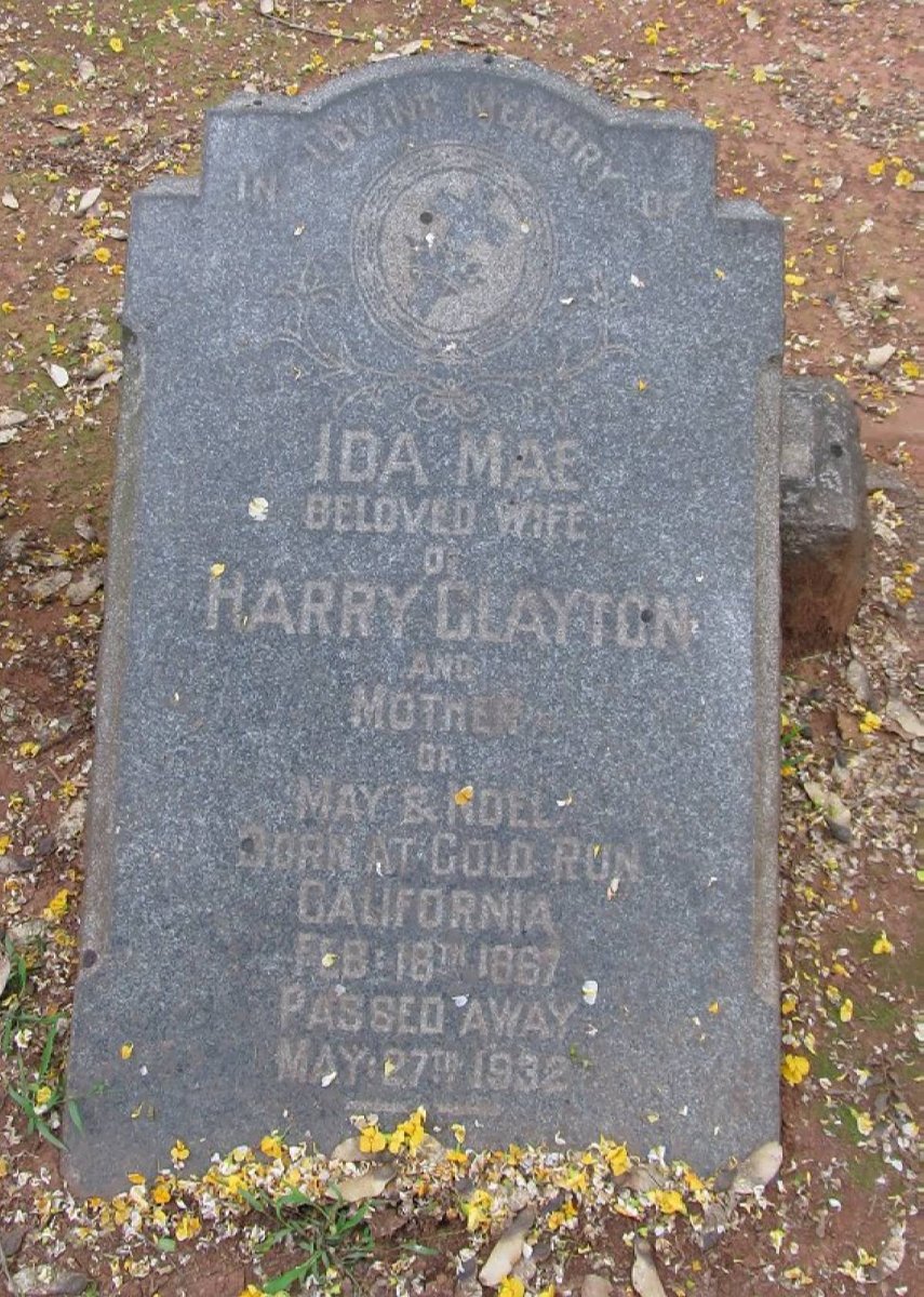 CLAYTON Ida May 1867-1932