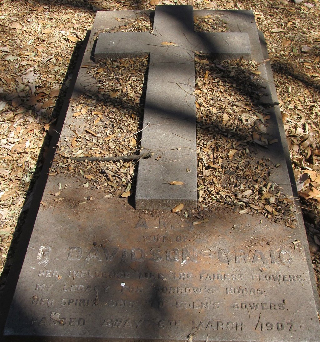 CRAIG A.M., Davidson -1907