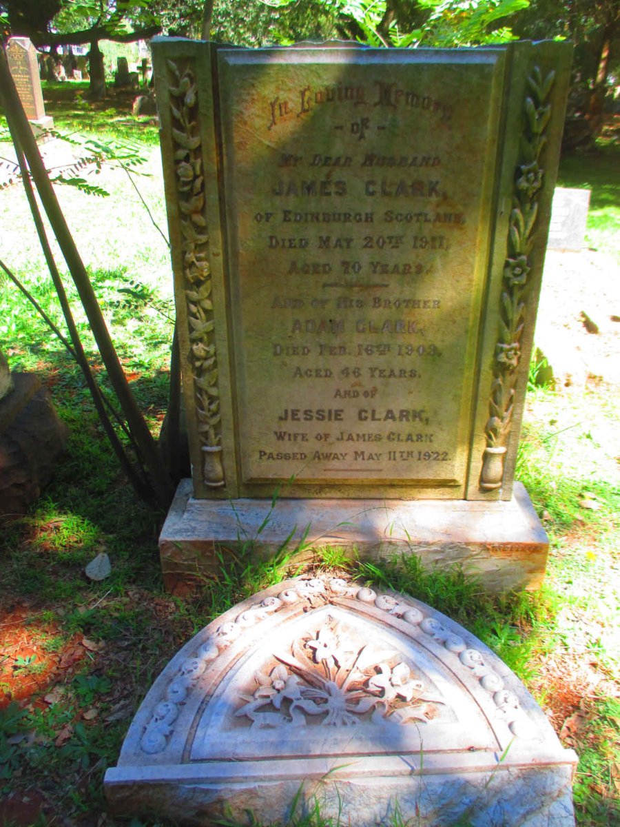 CLARK James -1911 & Jessie -1922 :: CLARK Adam -1903
