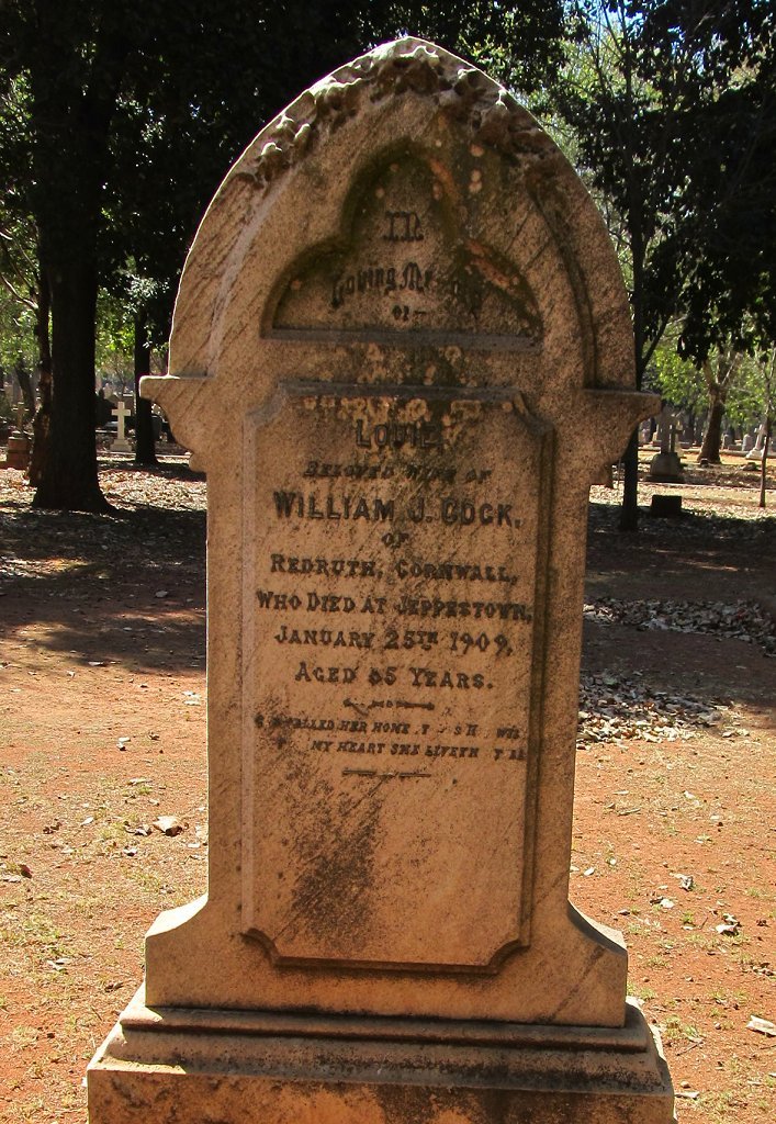 COCK William J. -1909